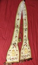 Stola  Bianca, Etole Pastorale, White Stole