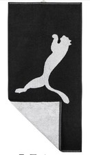 Telo Da Mare Puma,, 140x70cm. Asciugamano Da Palestra ,da Bagno ,colore Nero