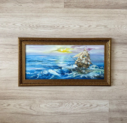 Quadro olio vintage - olio,