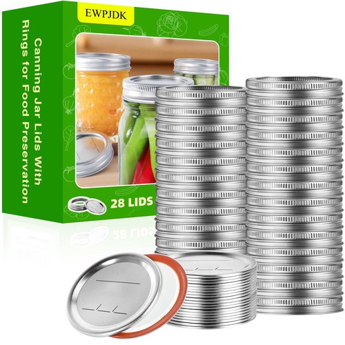 56pcs coperchi per barattoli - 56pcs,
