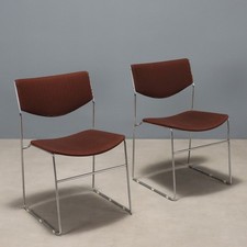 Sedie vintage metallo - vintage, cromato