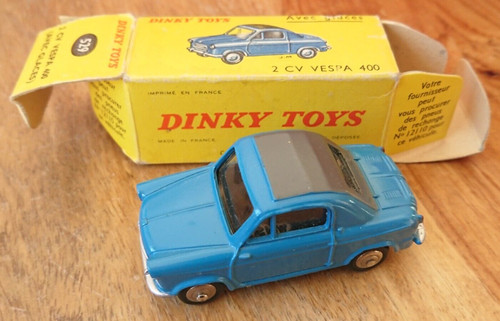 Dinky toys 529 2cv vespa - 2cv, 400