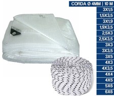 TELO TELONE OCCHIELLATO RETINATO TRASPARENTE PROTEZIONE IMPERMEABILE 34056V