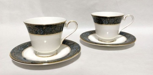 Set coppia piattini tazza