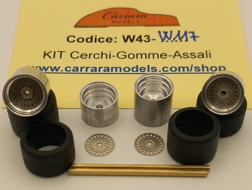 Cerchi bbs alluminio - 1:43,
