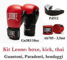 KIT BOXE LEONE : GUANTONI