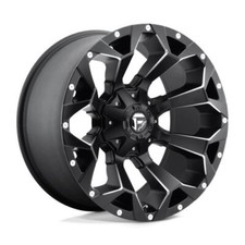 Cerchio in Lega Fuel ASSAULT 9X20 Foratura 6X114,3 ET35 Matte Black Milled