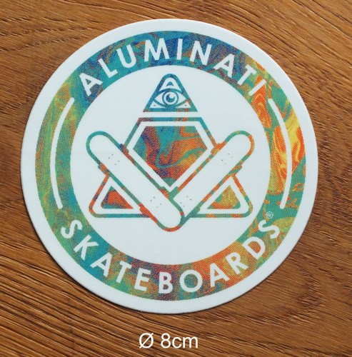Adesivo sticker aluminati - adesivo,