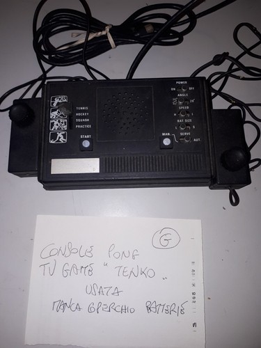 Vintage game console tenko - console,
