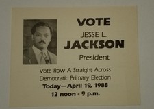 Voto Jesse L. Jackson per il