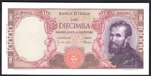 Italia banca 10 - banca, d'italia,