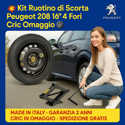 Kit ruotino scorta - 💥kit, di