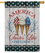 Bandiera casa sublimata coni