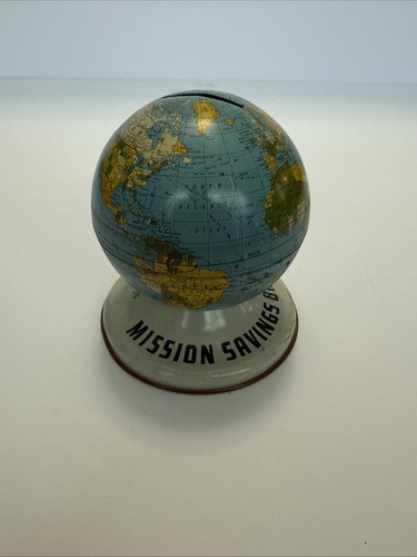 Vintage globe bank mission - globe,