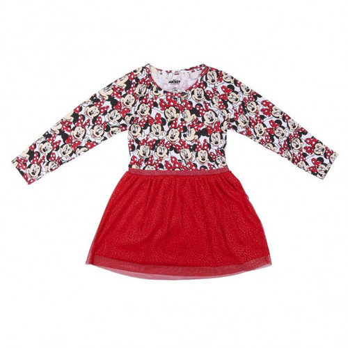 Vestito jersey tulle minnie - tulle,