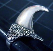 Anello Artiglio Leone Argento