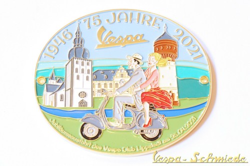 Targa metallo uscita - targa, in