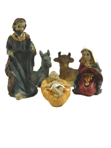 Natività resina 5 cm - in, 3,5