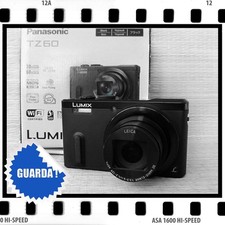 PANASONIC LUMIX TZ60 - 18.2Mp, ZOOM LEICA 30x, MIRINO EVF & CONTROLLI MANUALI