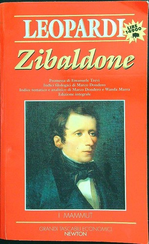 Zibaldone leopardi newton - leopardi, 1997