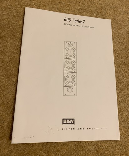 Bowers wilkins dm600 serie - dm600,