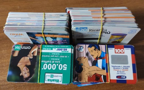 Lotto schede telefoniche