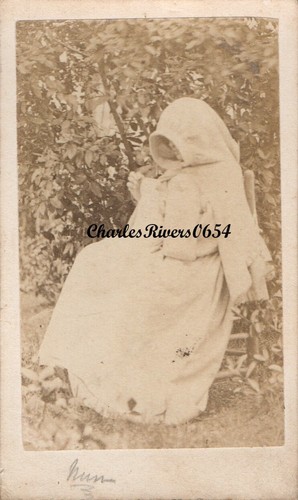 Rare cdv french bernardine nun - french,