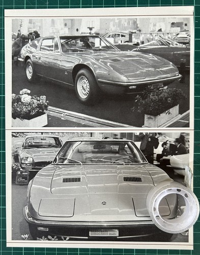 Rara pubblicita maserati - rara, pubblicita’