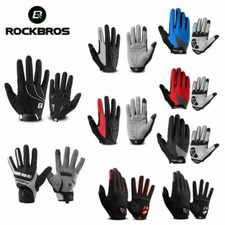 ROCKBROS Guanti Ciclismo Full Finger Bicicletta Touch Screen Equitazione MTB Bici Guanti