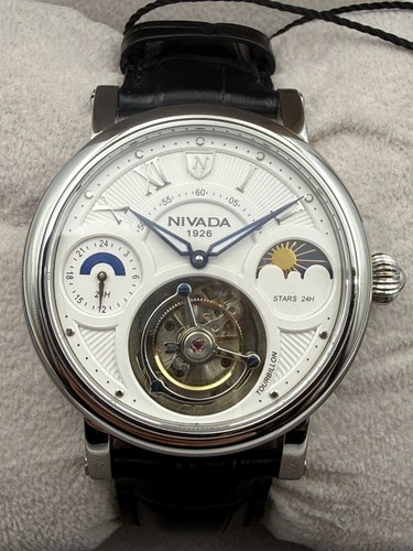 Nivada tourbillon gmt dual - tourbillon,