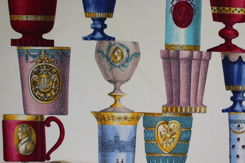 Fornasetti tessuto vintage - , in