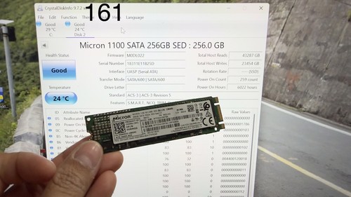 Micron 1100 256gb 2280 - m2, sata