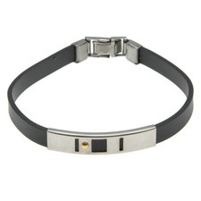 bracciale caucciù gomma uomo