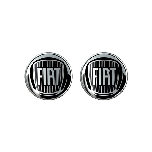 Fiat adesivo ufficiale - 3d,
