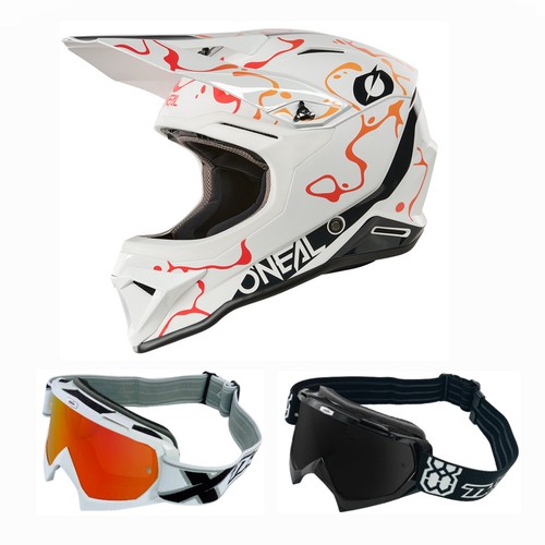 Casco cross oneal combo - casco, da