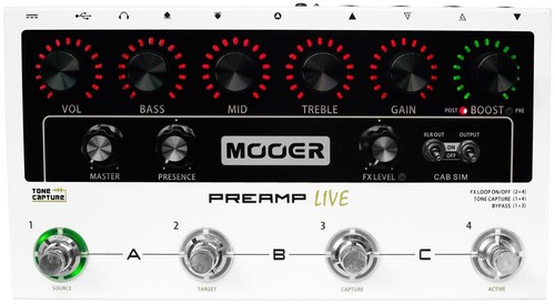 Mooer preamp live digital - preamp,