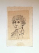 Antonio D'Urso Disegno Dipinto Quadro (Napoli 1934 - 2015)