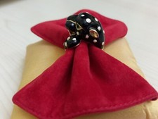 ANELLO PANTERA NERA IN ARGENTO PLACCATO ORO 18 KT IMPORTANTE: LEGGERE BENE LA...