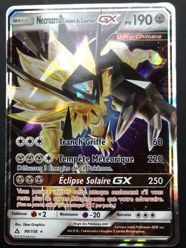Carte pokemon necrozma - pokemon,