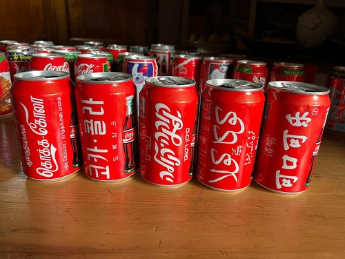 Lattine coca cola collezione - cola,