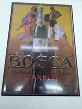 Targa pubblicitaria in latta