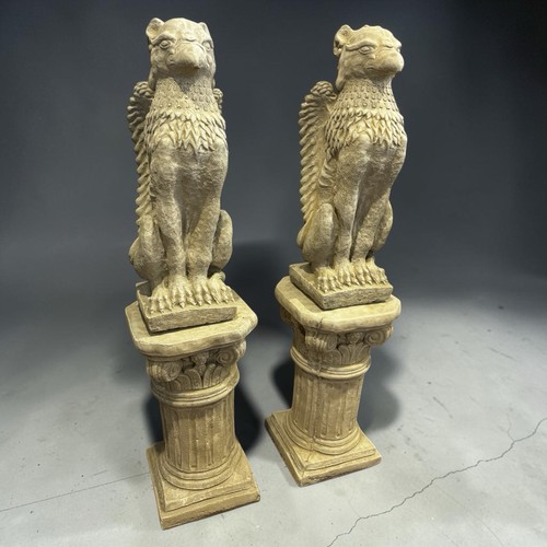 Grifoni colonne - su,