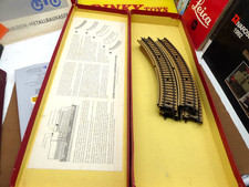 MARKLIN -Set con 8 rotaie S 873/2 -1953/1956-Ottimo con binari speciali-No treni