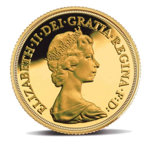 Moneta sterlina oro regina - sterlina,