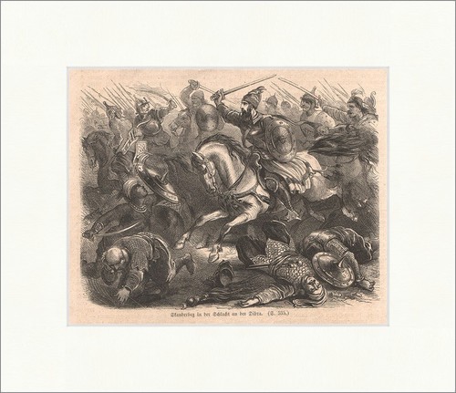 Skanderbeg nella battaglia - , di