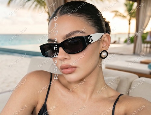 Chanel 5525 polarized black - chanel,