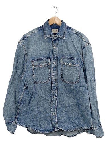 Camicia jeans uomo casual - jeans,
