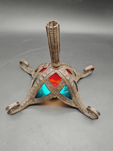 Lampada stile liberty ferro - lampada,