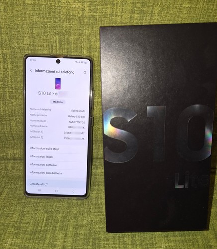 Smartphone samsung galaxy s10 - smartphone,