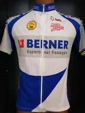 maglia ciclismo originale vintage team berner maratona dles dolomites tg l